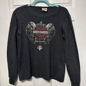 Harley-Davidson Long-Sleeve Shirt Size X-large